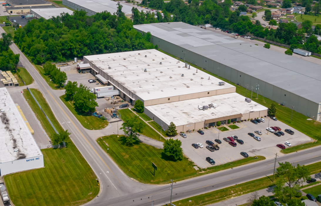 Overview of commercial real estate property ready for leasing.
